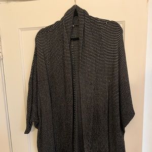 Drapey Checked cardigan